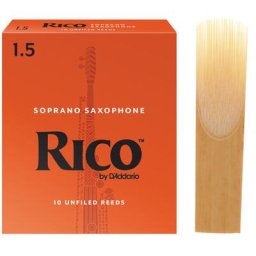 Daddario Woodwinds Rico Soprano Sax 1,5