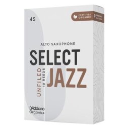 DAddario Woodwinds Organic Sel. Jazz Unf. ALT 4S