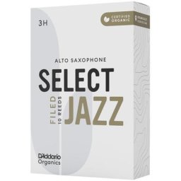DAddario Woodwinds Organic Sel. Jazz Filed ALT 3H