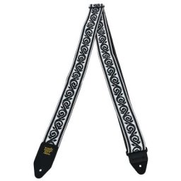 Ernie Ball Black Vine Jacquard Strap