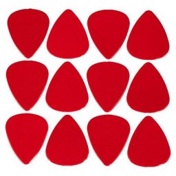 D-Grip Picks Jazz 351 Nylon Red 0,73