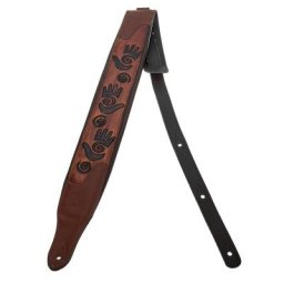 Minotaur Hand Tooled Tribal Strap