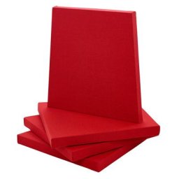 EQ Acoustics Spectrum 2 Q5 Tile 4Pack Red