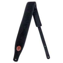 Levys Pad. Suede Strap 3"" BLK