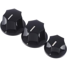 Harley Benton Parts J-Style Poti Set BK