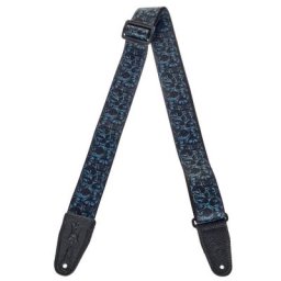 Levys Poly Strap 2"" B&G Skulls