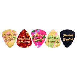 Harley Benton Gitarrenplektrum Medium 5 Pack