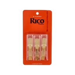 DAddario Woodwinds Rico Bb- Clar 2.0 - 3-Pack