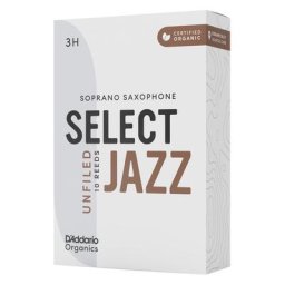 DAddario Woodwinds Organic Sel. Jazz Unf. SOP 3H