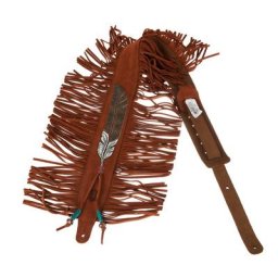 Levys Suede Fringed Strap