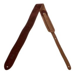 Levys Suede Strap 2"" BRN
