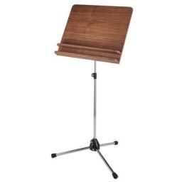 K&M 118/3 Orchesternotenpult Nussbaum