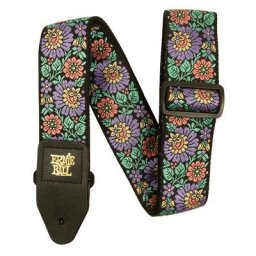 Ernie Ball Evening Bloom Jacquard Strap