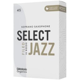 DAddario Woodwinds Organic Sel. Jazz Filed SOP 4S