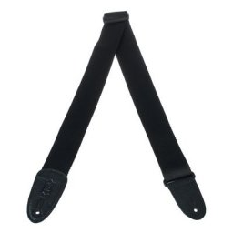Levys Poly Strap LTH 2"" BK