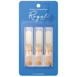 DAddario Woodwinds Royal Tenor Sax 2.5 - 3-Pack