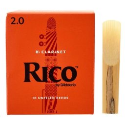 Daddario Woodwinds Rico Bb- Clarinet 2 Boehm