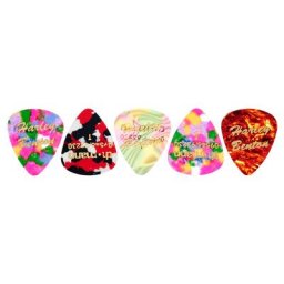 Harley Benton Guitar Pick Thin 5 Pack