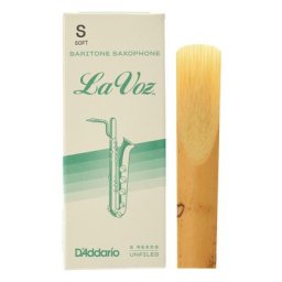 DAddario Woodwinds La Voz Baritone Sax S