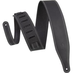 Levys Butter Leather Strap 2,5""BK