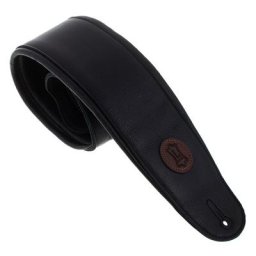 Levys Leather Strap 4,5"" BK
