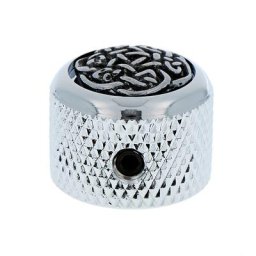 Q-Parts Dome Potiknob Celtic Weave C