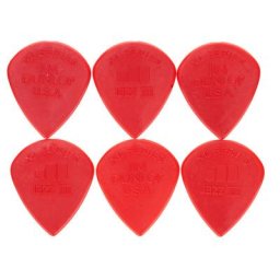 Dunlop Jazz Plektren III XL rot 6 Stück