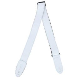 Levys Garment Leather Strap 2"" WHT