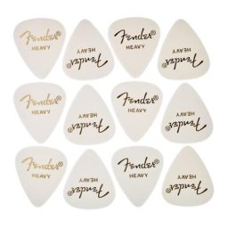 Fender Classic Celluloid Pick White H