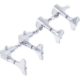 Harley Benton Parts Bass Tuners Set Chrome