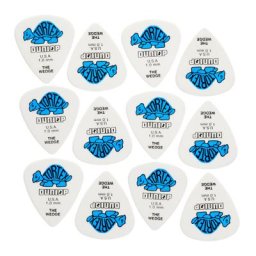 Dunlop Plectrums Tortex Wedge 1,00 Set mit 12 Stück