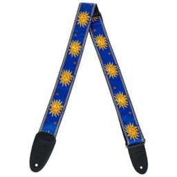 Levys Woven Jacquard Strap 2"" BLU