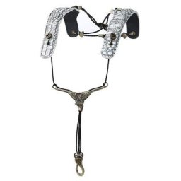 Balam Back Strap Premium White B