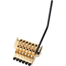 Ibanez LoPro Edge Gold Komplettes Floyd Rose Tremolo