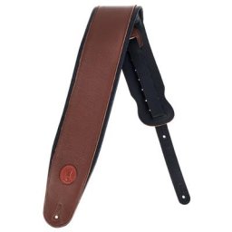 Levys Leather Bass Strap 4,5"" BRN