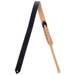 Levys Leather Strap 1,5"" BK