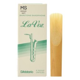 DAddario Woodwinds La Voz Baritone Sax MS