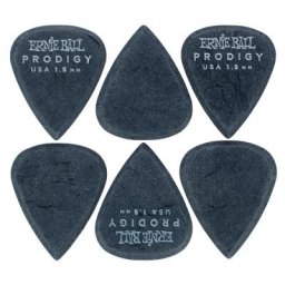 Ernie Ball Prodigy Picks 1,5 mm STD BK