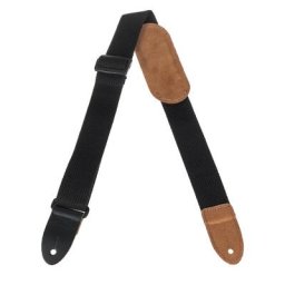 Levys Cotton GTR/UKE Strap 1,5"" BK