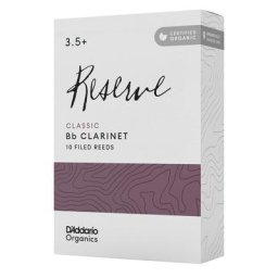 DAddario Woodwinds Organic Reserve Classic CLAR 3.5+