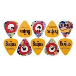 Daddario Beatles Yellow Sub Pick Med