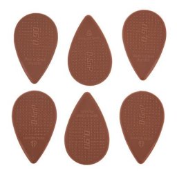 D-Grip Picks Balkan Form Nylon Brown 0,90