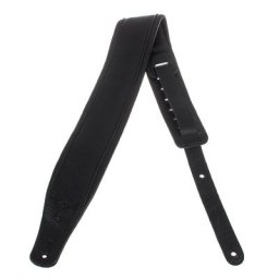Levys PM32 Pad. Leather Strap 3"" BK