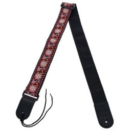Richter Guitar Strap Ret. Jacqu. D.Red