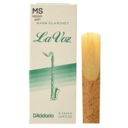DAddario Woodwinds La Voz Bass Clarinet MS