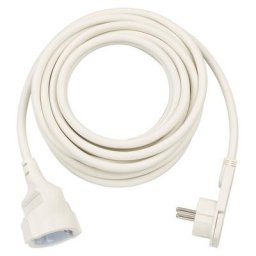 Brennenstuhl Flat Plug Ext. H05VV-F 5m WH