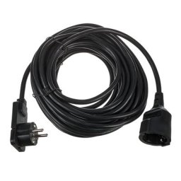Brennenstuhl Flat Plug Ext. H05VV-F 10m BK