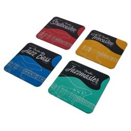 Paladone Fender Metal Coasters