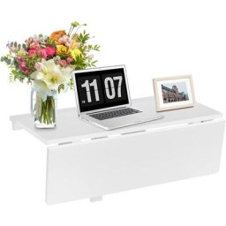 Costway - Table Pliante Cuisine/Table Rabattable Murale-Double Plateaux Pliable 80×60cm(L x l) pour