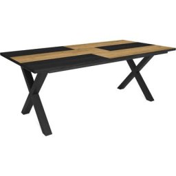 Table à manger - 10 personnes - 200 - Robuste et stable grâce à sa structure et aux pieds solides